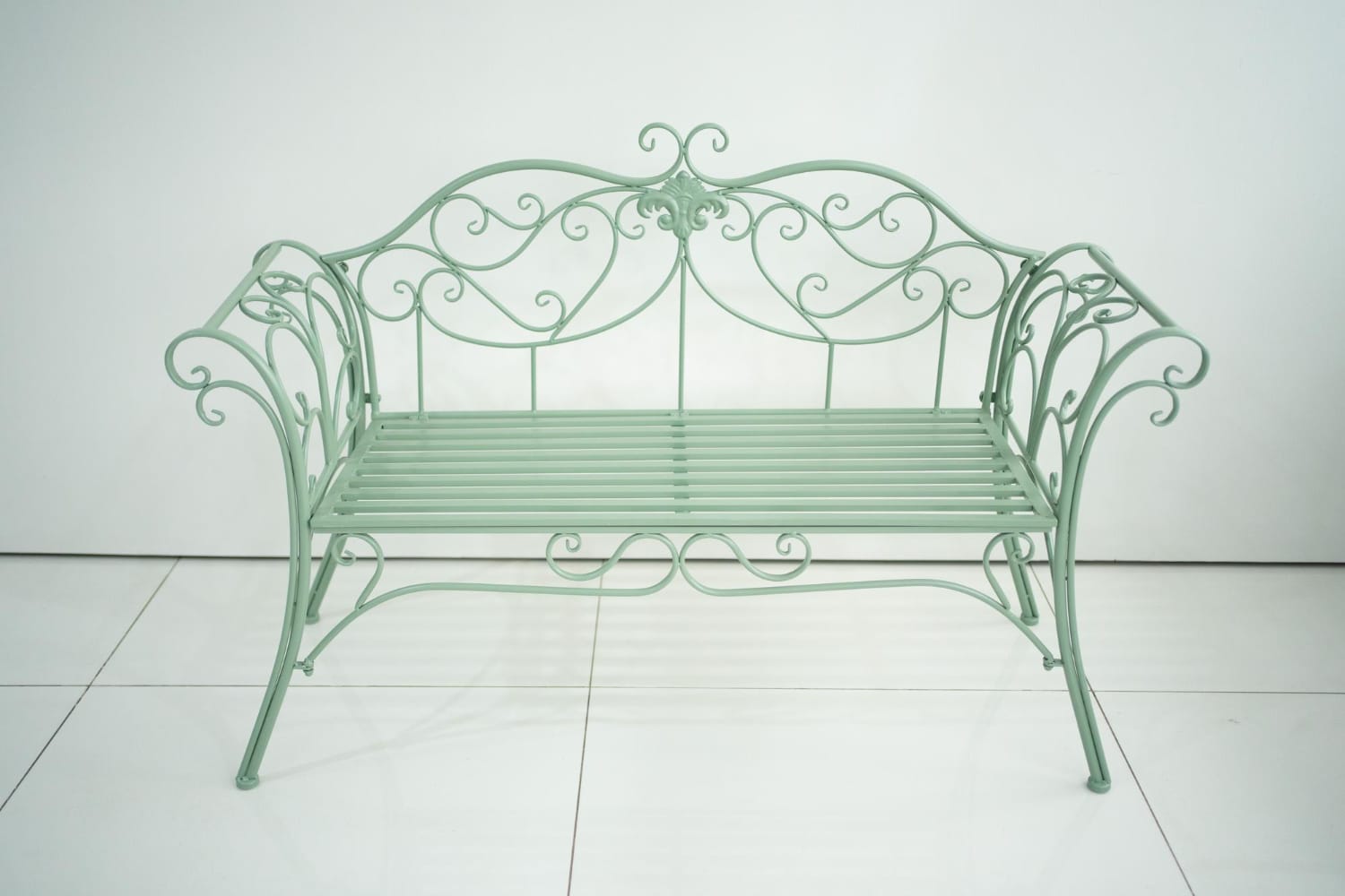 cast aluminium loveseat