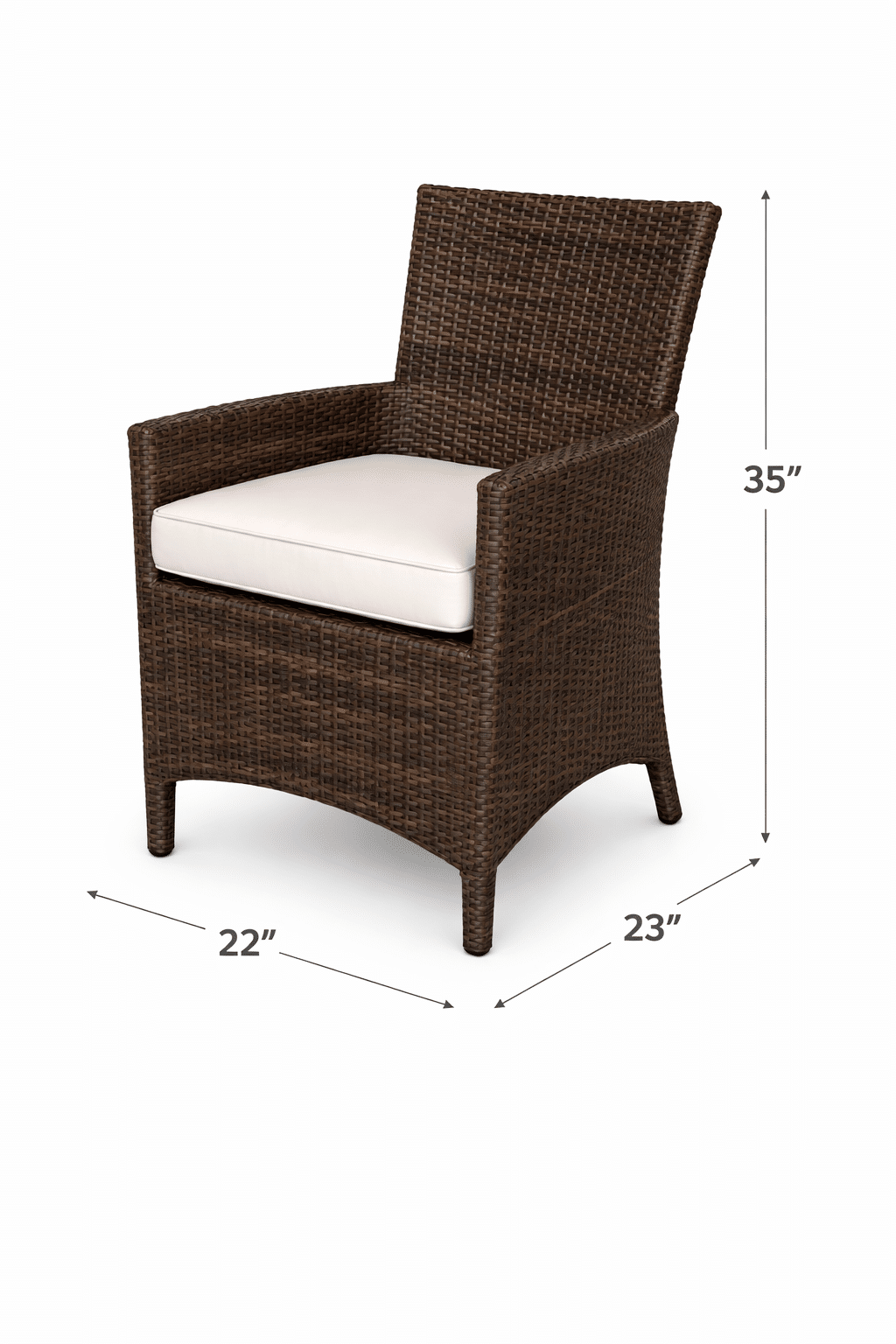 Bonita Arm Dining Chair outdoor patio furniture