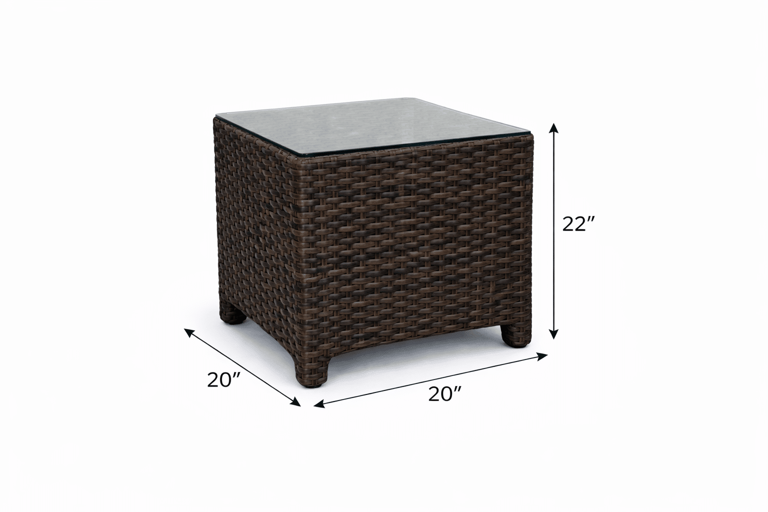 Grand Palm End Table outdoor patio furniture
