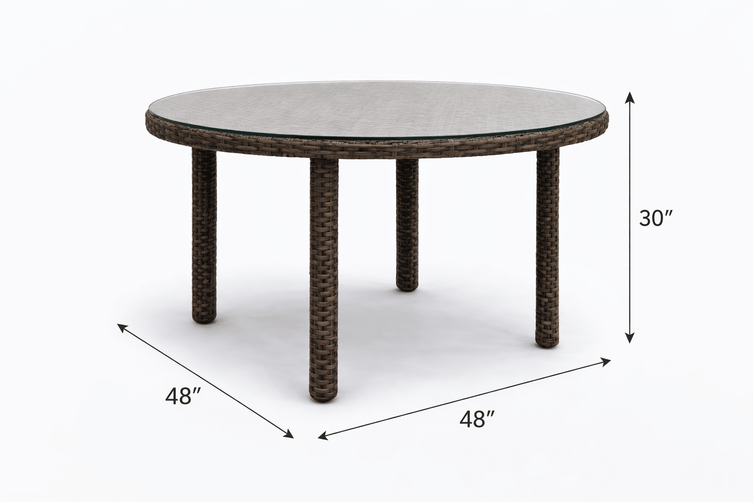 Grand Palm Round Dining Table outdoor patio furniture