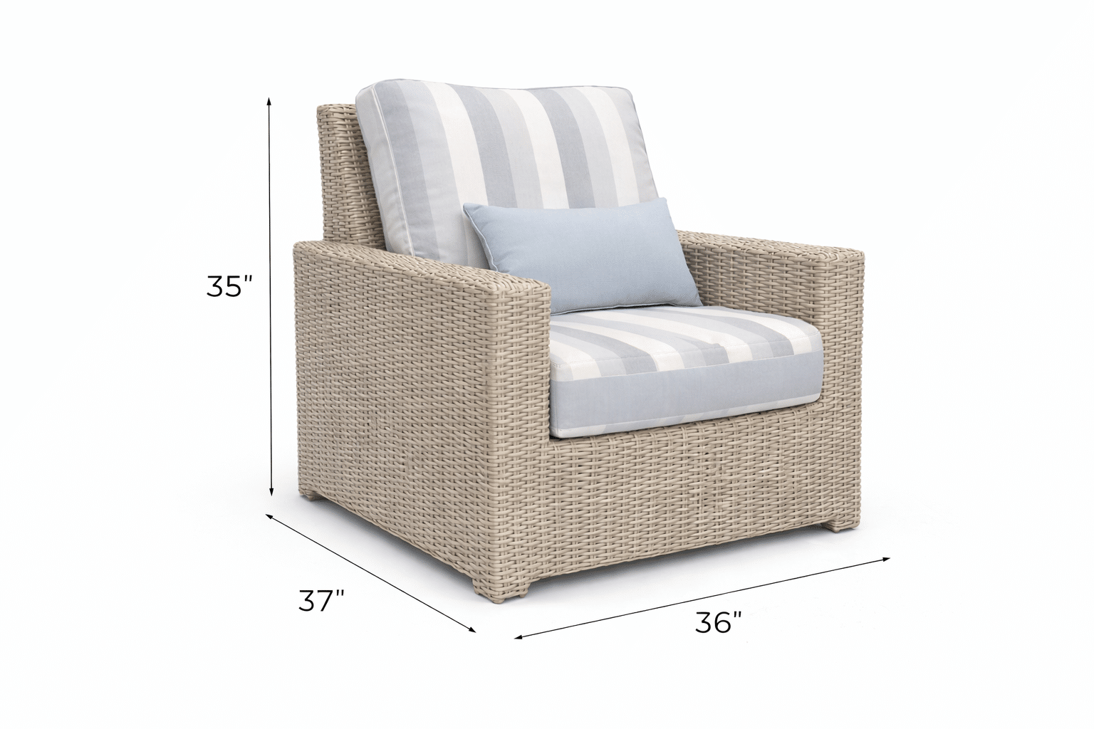Napa Club Chair outdoor patio furniture