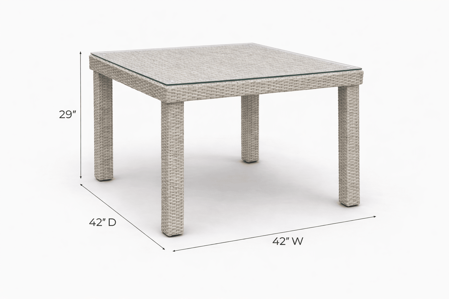 Napa Square Dining Table outdoor patio furniture