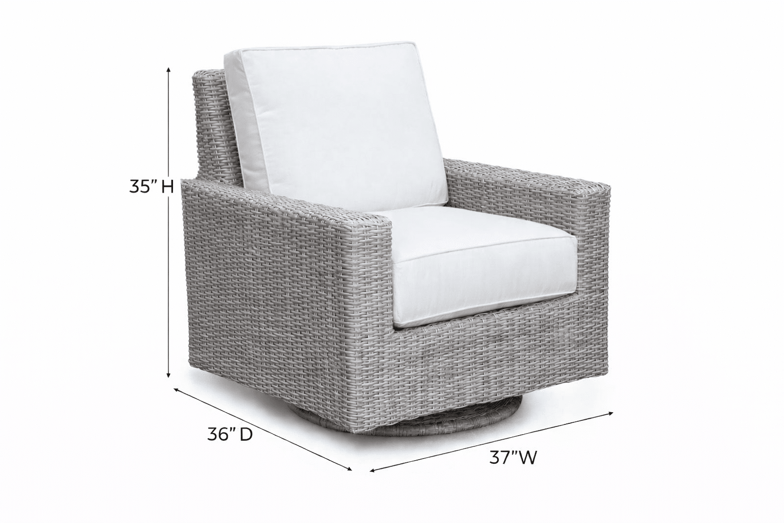 Napa Swivel Rocker outdoor patio furniture