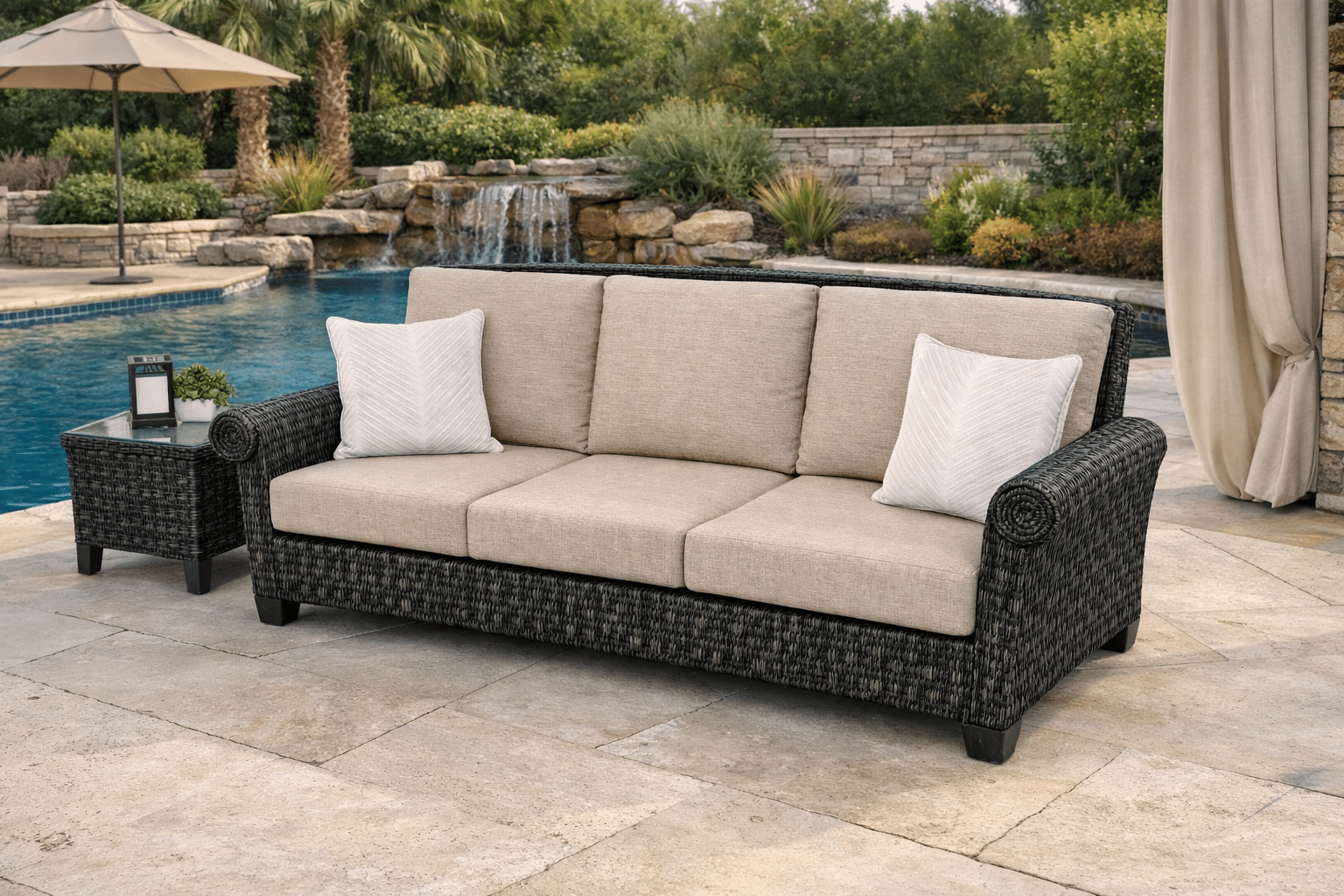 Relax Pool Scene outdoor patio furniture