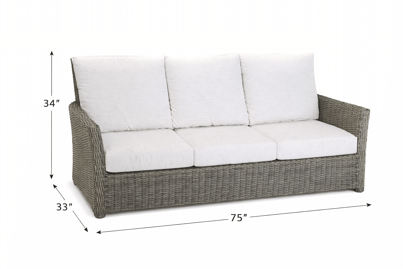 Vista Sofa outdoor patio furniture